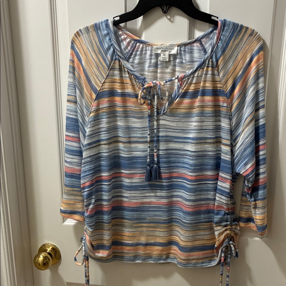 JohnPaulRichard Multicolor Striped Blouse